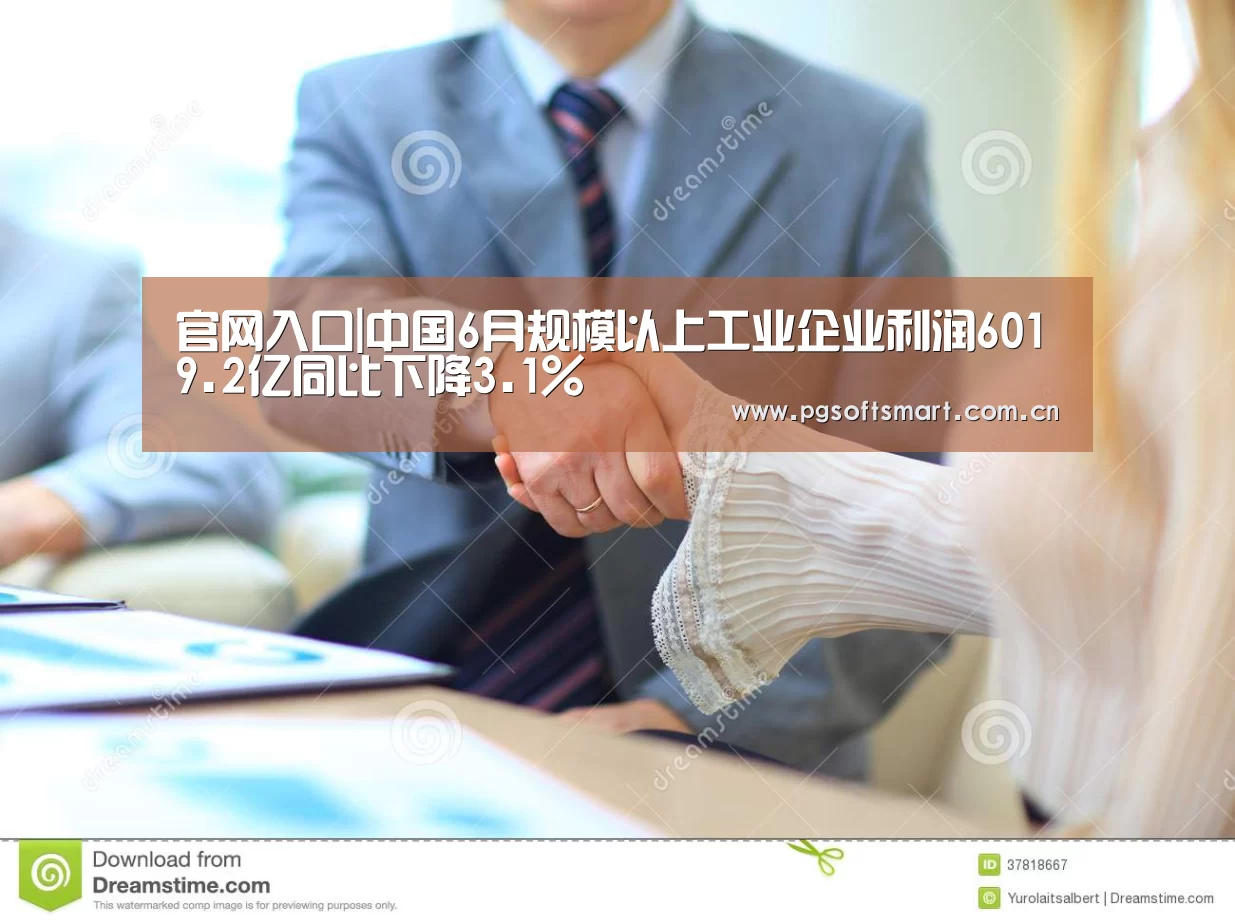 官网入口|中国6月规模以上工业企业利润6019.2亿同比下降3.1%(图3) pg电子入口